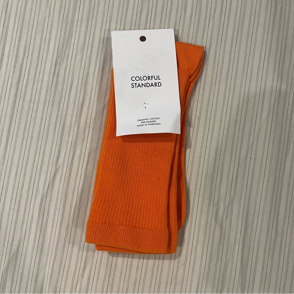 Colorful Standard Women Classic Organic Sock - Sunny Orange